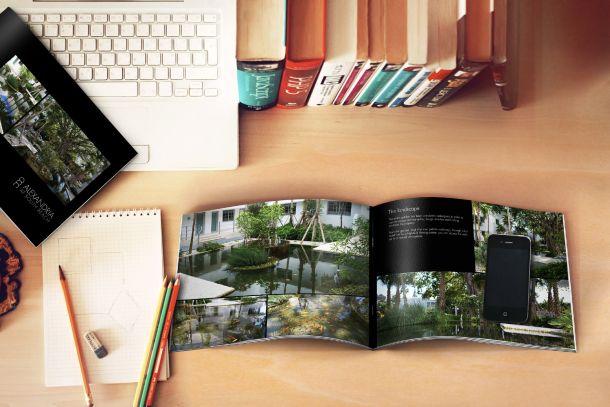 real estate booklet design